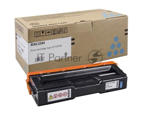 Картридж лазерный Ricoh тип SPC252HE голубой для SP C252DN/C252SF 6000 отп