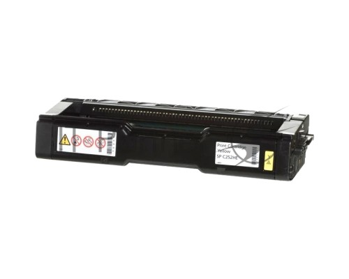 Картридж лазерный Ricoh тип SPC252HE желтый для SP C252DN/C252SF 6000 отп.