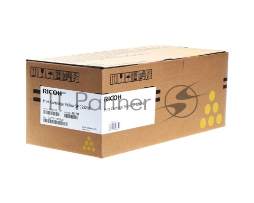 Картридж лазерный Ricoh тип SPC252HE желтый для SP C252DN/C252SF 6000 отп.