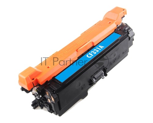 Тонер Картридж HP 654A CF331A голубой для HP CLJ Ent M651n/M651dn/M651xh/M680dn/M680f (15000стр.)