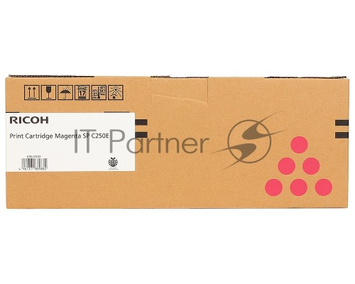 Картридж лазерный Ricoh тип SPC250E малиновый для SP C250DN/C250SF 1600 отп.