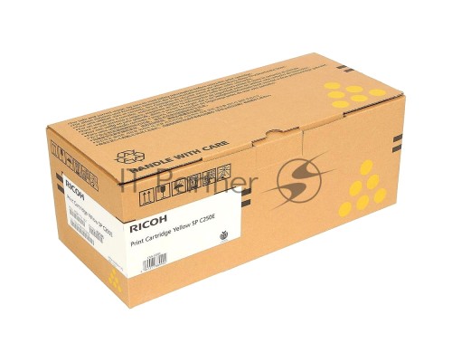 Картридж лазерный Ricoh тип SPC250E желтый для SP C250DN/C250SF 1600 отп.
