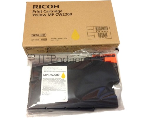 Картридж Ricoh MP CW2200 841638 желтый для плоттера Ricoh