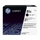 Тонер Картридж HP 81X CF281X черный для HP LJ Pro M630dn/f/h/z (25000стр.)