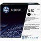 Тонер Картридж HP 81X CF281X черный для HP LJ Pro M630dn/f/h/z (25000стр.)