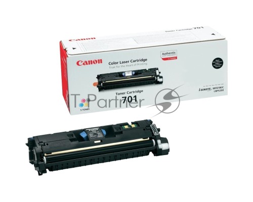 Картридж лазерный Canon 701BK (9287A003) черный, 5000 стр., для LBP-5200