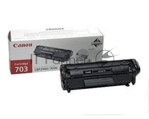 Картридж лазерный Canon 703 (7616A005) черный (2000 стр.) для Canon LBP-2900/3000