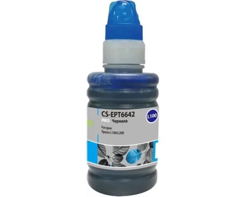 [расходные материалы] CACTUS CS-EPT6642 Чернила для Epson L100, голубые, 100ml