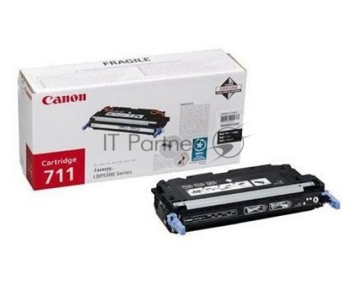 Картридж лазерный Canon 711BK 1660B002 черный, 6000 стр., для LBP5300/5360