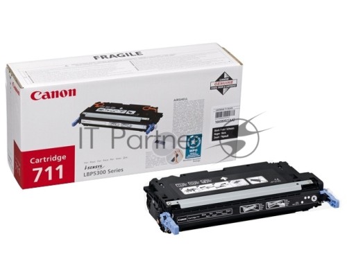 Картридж лазерный Canon 711BK 1660B002 черный, 6000 стр., для LBP5300/5360