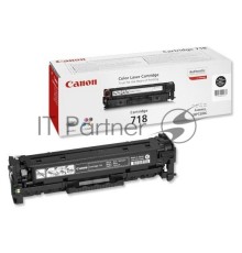 Картридж лазерный Canon Cartridge 718BK (2662B002) черный (3400 стр.) для Canon LBP7200/MF8330/8350