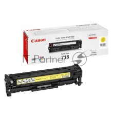Картридж лазерный Canon Cartridge 718Y (2659B002) желтый (2900 стр.) для Canon LBP7200/MF8330/8350