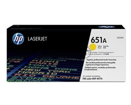 Картридж лазерный HP CE342A желтый LaserJet 700 Color MFP 775 (16000стр.) Картридж лазерный HP CE342A желтый LaserJet 700 Color MFP 775 (16000стр.)