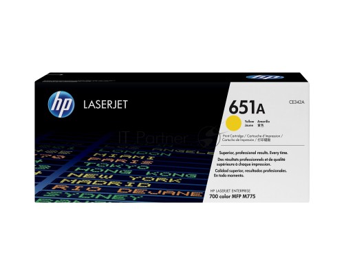Картридж лазерный HP CE342A желтый LaserJet 700 Color MFP 775 (16000стр.) Картридж лазерный HP CE342A желтый LaserJet 700 Color MFP 775 (16000стр.)