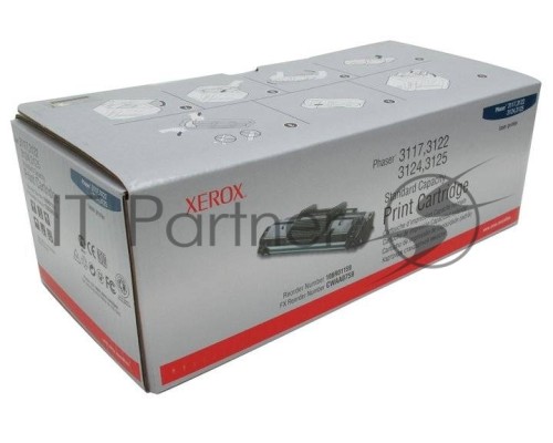 Картридж лазерный Xerox 106R01159 черный для Phaser 3117/3122/3124/3125 3000 стр.(channels)