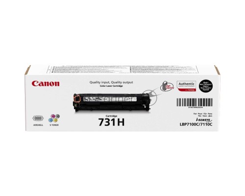 Картридж лазерный Canon Cartridge 731HBK (6273B002) черный (2400 стр.) для LBP7100Cn/7110Cw