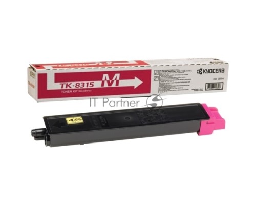 Картридж лазерный Kyocera TK-8315M (1T02MVBNL0) пурпурный для TASKalfa 2550ci 6000 стр.