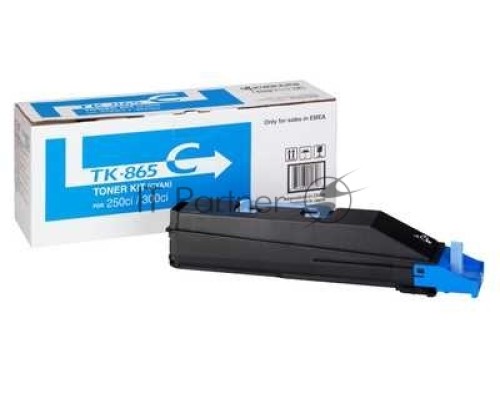 Картридж лазерный Kyocera TK-865C (1T02JZCEU0) голубой для TASKalfa 250ci/300ci 12000 стр.