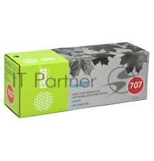 Картридж лазерный Cactus CS-C707C голубой (2000 стр.) для Canon LBP 5000 i-Sensys Laser Shot/5100 i-Sensys