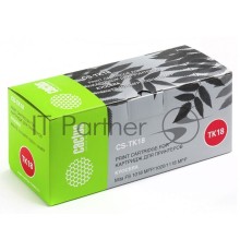 Картридж лазерный Cactus CS-TK18 черный (7200 стр.) для принтеров Kyocera Mita FS 1018 MFP/1020/1118 MFP