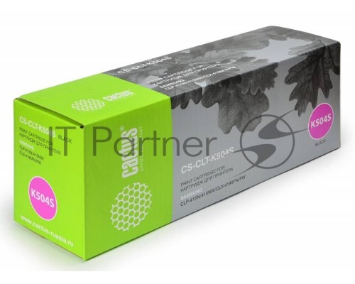 Картридж Cactus CS-CLT-K504S черный (2500 стр) для Samsung CLP 415N/ CLX 4195FW/ 4195FN