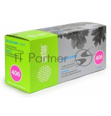 Картридж лазерный Cactus CS-CLT-C406S cyan голубой (1000 стр.) для Samsung CLP-360/365/CLX-3300/3305