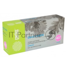 Картридж лазерный Cactus CS-CLT-C407S голубой (1000 стр.) для Samsung CLP320/320n/325/CLX3185/3185n/3185fn