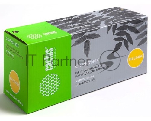 Картридж лазерный Cactus CS-PH3140X (108R00909) черный (2500 стр.) для Xerox Phaser 3140/ 3155/ 3160