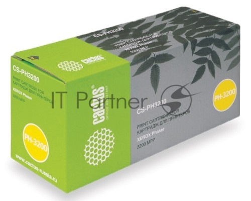 Картридж лазерный Cactus CS-PH3200 (113R00730) черный (3000 стр.) для Xerox Phaser 3200 MFP