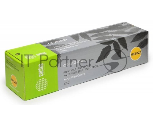 Картридж лазерный Cactus CS-WC5222 (106R01413) черный (20000 стр.) для Xerox 5222
