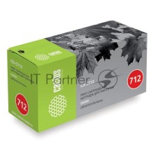 Картридж лазерный Cactus CS-C712S чёрный (1500 стр.) для Canon LBP-3010/LBP-3100