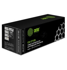 Картридж лазерный Cactus CS-C712S чёрный (1500 стр.) для CANON LBP-3010/ LBP-3100