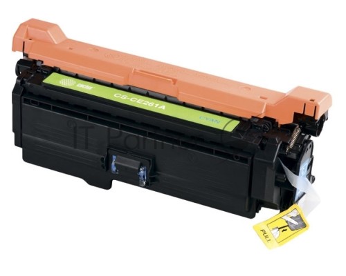 Картридж Cactus CS-CE261A голубой (11000 стр.) для принтеров HP Сolor LaserJet CP4025/CP4525/CM4540