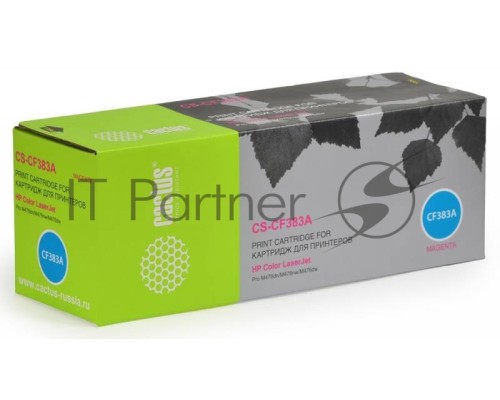 Картридж лазерный Cactus CS-CF383A пурпурный (2700 стр.) для HP LaserJet Pro M476dn, M476nw, M476dw
