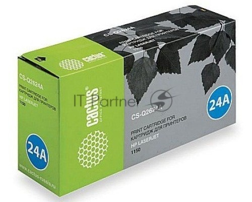 Картридж лазерный Cactus CS-Q2624A черный (2500 стр.) для HP LaserJet 1150