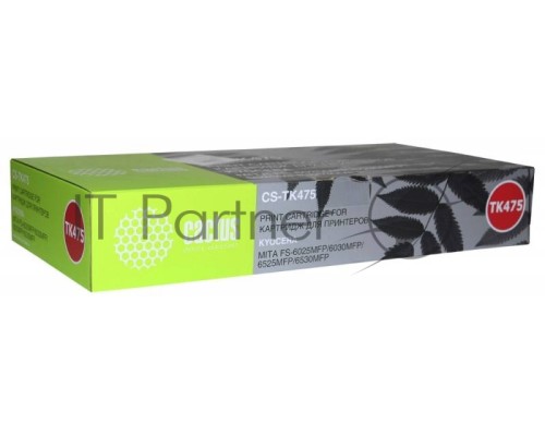 Картридж лазерный Cactus CS-TK475 черный (15000 стр.) для Kyocera FS-6025/B/6030