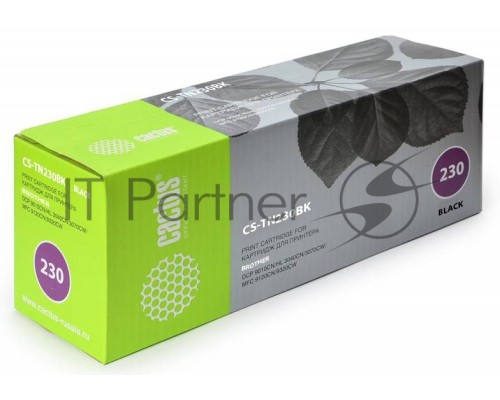 Картридж лазерный Cactus CS-TN230BK черный (2200 стр.) для Brother HL-3040/3070/DCP-9010/MFC-9120/9320