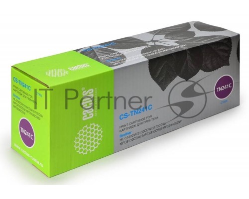 Картридж лазерный Cactus CS-TN241C голубой (1400 стр.) для Brother HL-3170CDW