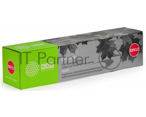 Картридж лазерный Cactus CS-EXV12 черный (24000 стр.) для Canon IR3035/3045/3530