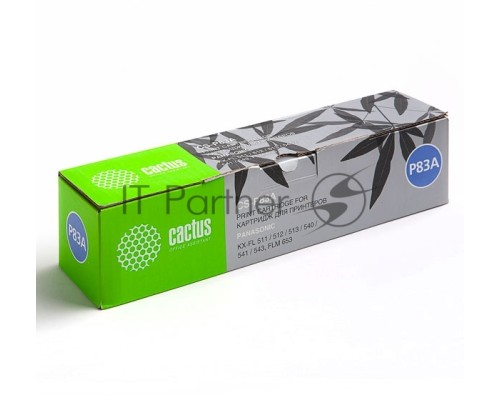 Картридж лазерный Cactus CS-P83A черный (2500 стр.) для Panasonic FLM653RU/FLM663RU/FL513RU/FL543RU