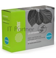 Картридж лазерный Cactus CS-SP200HE черный (2600 стр.) для Ricoh SP 202SN/200N/203SFN