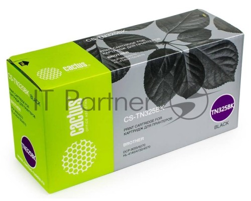 Картридж лазерный Cactus CS-TN325BK черный (4000 стр.) для Brother DCP 9055/9270; HL 4140/4150/4570