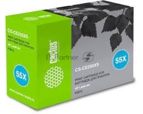 Картридж лазерный Cactus CS-CE255XS черный (12500 стр.) для HP LaserJet P3015