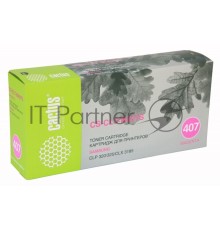 Картридж лазерный Cactus CS-CLT-M407S пурпурный (1000 стр.) для Samsung CLP320/320n/325/CLX3185/3185n/3185fn