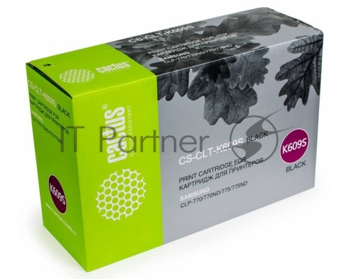Картридж лазерный Cactus CS-CLT-K609S черный (7000 стр.) для Samsung CLP 770/770ND/775/775ND