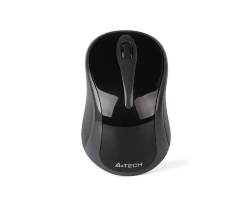 [Мышь] A-4Tech Мышь G3-280A (GlossyGrey) 800-2000 dpi (soft), 3 кн, 2.4Ghz 125-500Hz [741982]