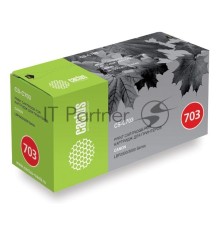 Картридж лазерный Cactus CS-C703 чёрный (2000 стр.) для Canon LBP2900/LBP3000