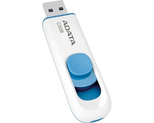 [Носитель информации] A-DATA Flash Drive 64Gb С008 AC008-64G-RWE {USB2.0, White}