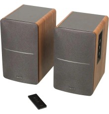 Edifier R1280T Silver/Brown {Активные, 2 x 21W RMS, 75-18000Гц, дерево, пульт ДУ}