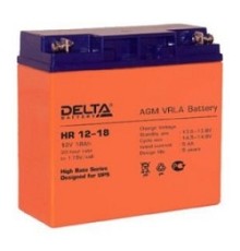 Delta HR 12-18 (18 А\ч, 12В) свинцово- кислотный аккумулятор